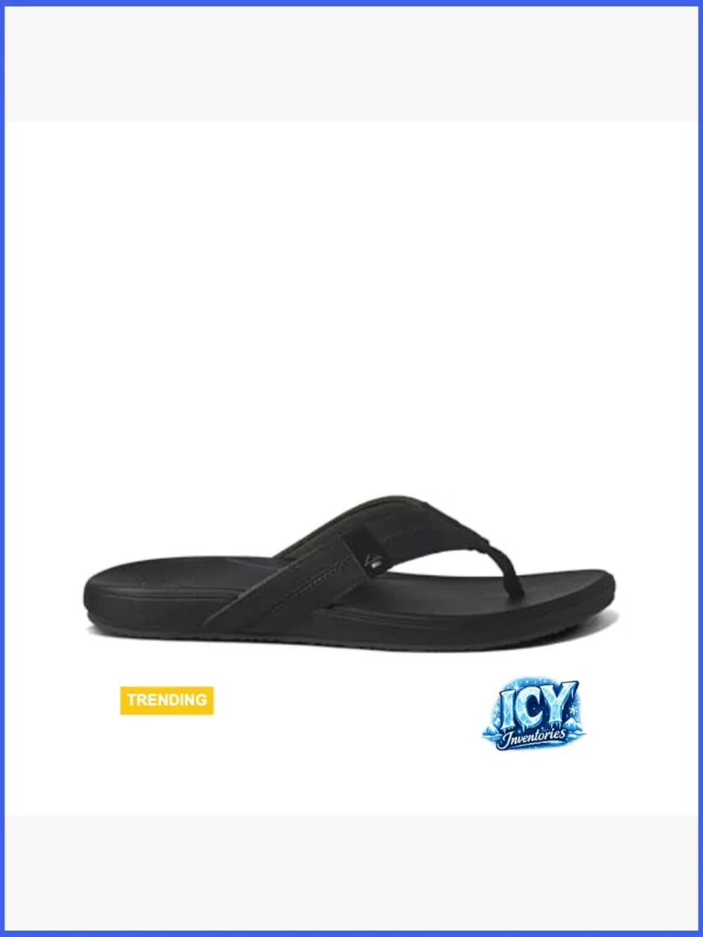 Men's Flip Flop Sandals with Ultra Soft Cushion Footbed, Ethylene Vinyl Acetate